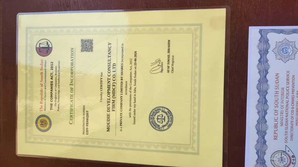 Certificate of Incorporation